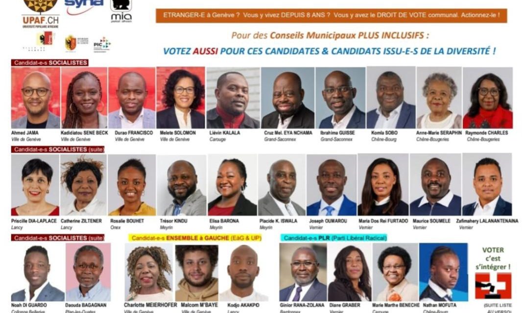 Une participation inédite des Afrodescendants aux élections municipales 2025 à Genève, analyse de Kanyana Mutombo