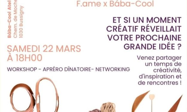 VAUD – BUSSIGNY – ATELIER CREATIF – F.AME X BABA-COOL